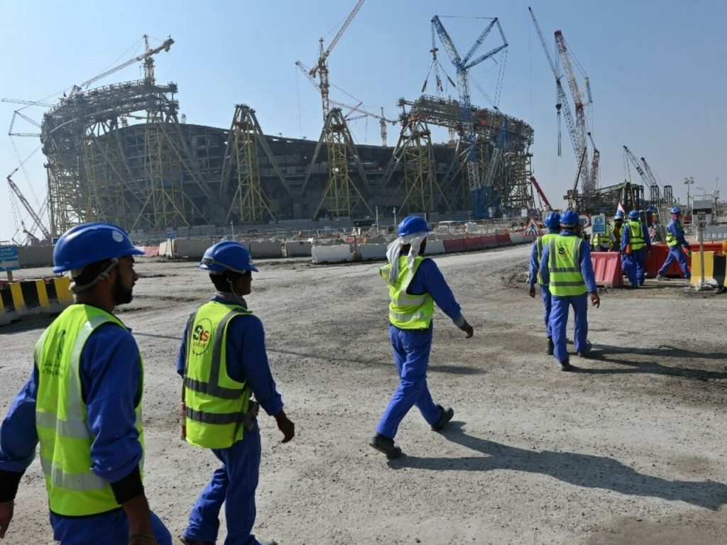 trabajadores qatar 2022