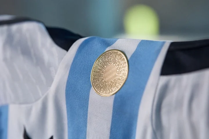 camiseta argentina para Qatar 2022