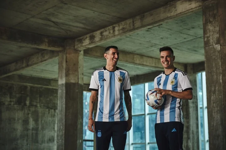 camiseta argentina para Qatar 2022