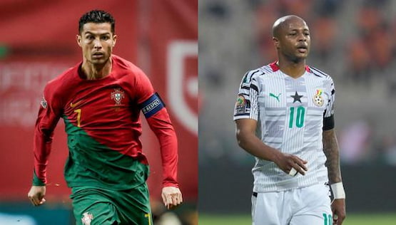 portugal vs ghana hora formaciones tv