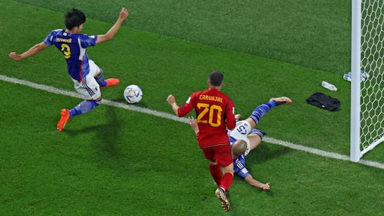 japon españa gol