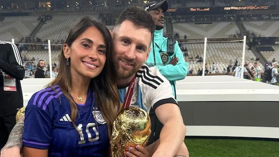 Antonela la esposa de messi