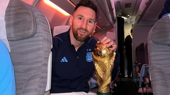 fotos messi campeon del mundo