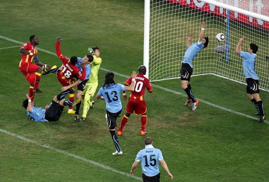 uruguay ghana suarez
