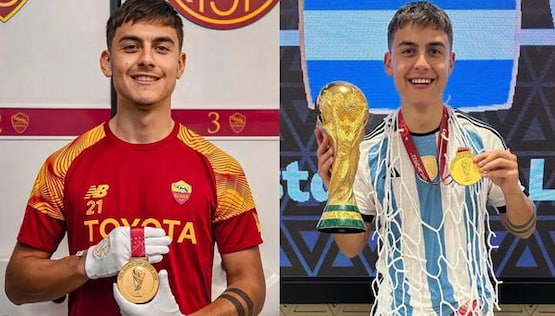 dybala medalla campeon roma