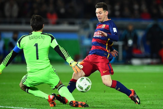 messi vs river