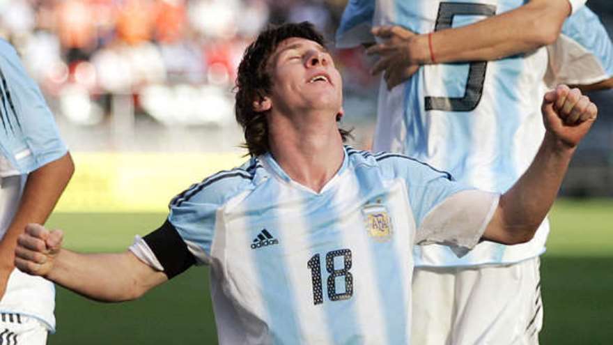 messi mundial sub 20 2005