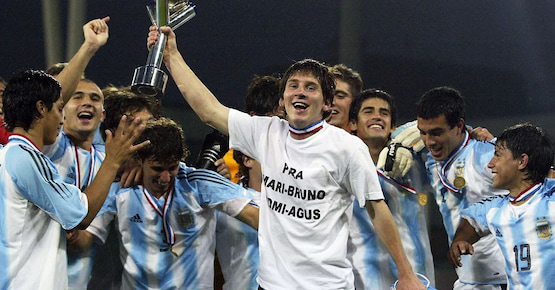 messi campeon sub 20
