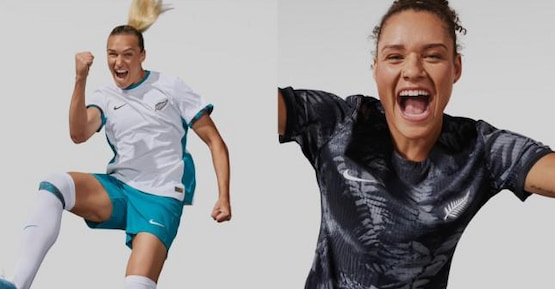 selección femenina de Nueva Zelanda uniforme