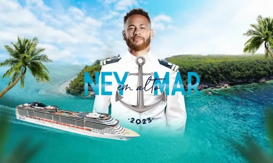viajar en el crucero de Neymar