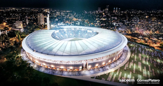 nuevo estadio centenario mundial 2030