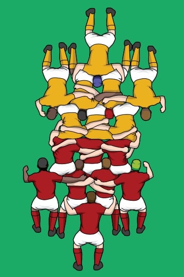 reglas del rugby