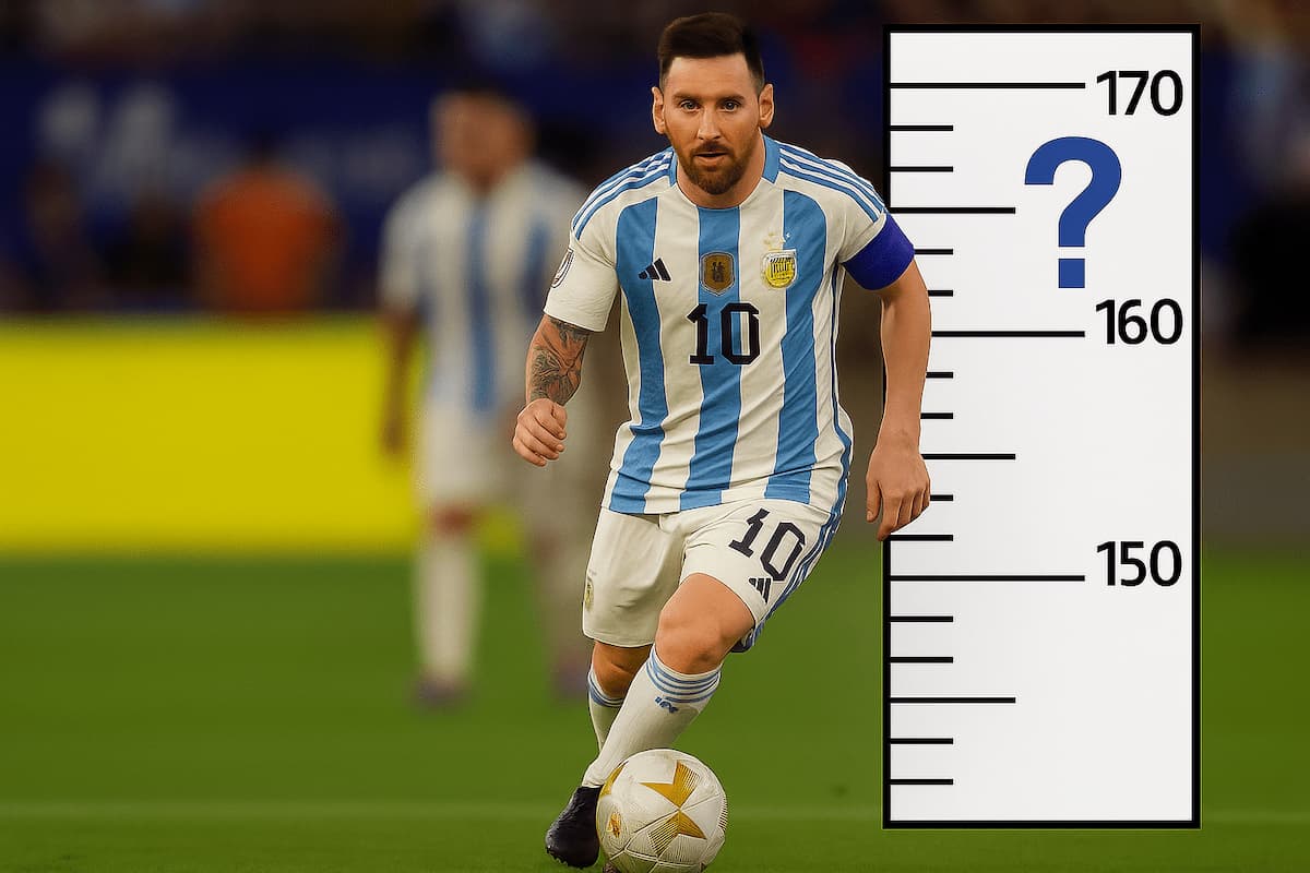 ¿Cuánto mide Messi? | Mundialeros | Mundialeros
