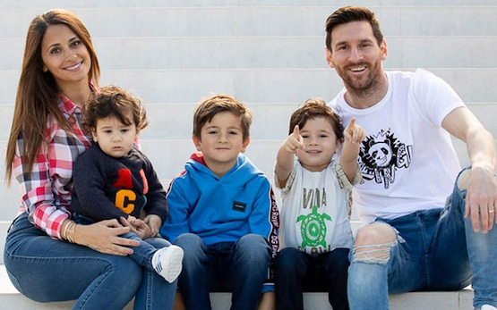 como se llaman los hijos de messi