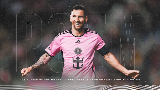messi jugador del mes mls