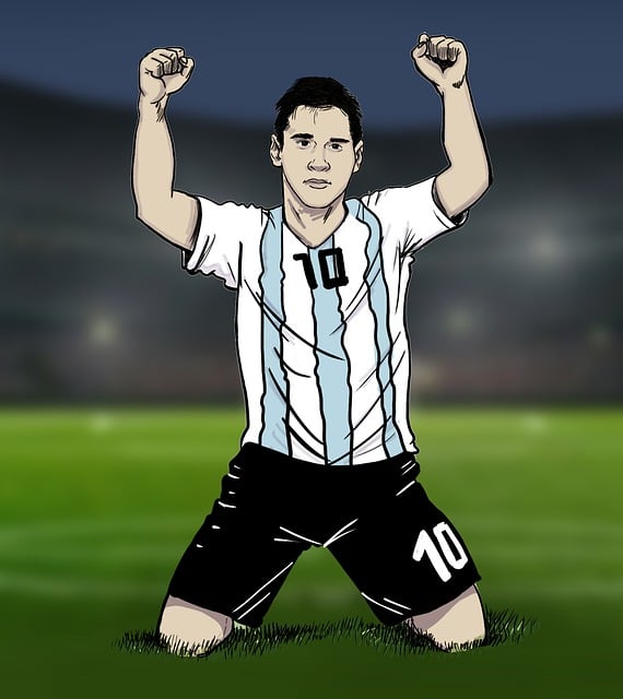 Cómo dibujar a Lionel Messi