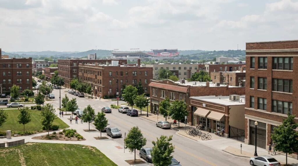 Ciudad sede más barata del Mundial 2026 para hinchas y viajeros Vista urbana de una ciudad sede del Mundial 2026 considerada entre las más baratas para viajar y alojarse